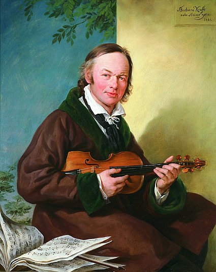 Domvikar Joseph Hemmerlein, gemalt von Barbara Krafft (1764 - 1825), Öl auf Leinwand, 1821