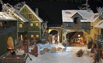 „Oberpfälzer Weihnacht“, Schneekrippe, Siegfried Prüll, 2009