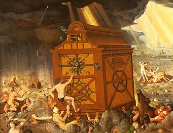 Hans Baldung, gen. Grien, Die Sintflut (Ausschnitt), 1516, © Museen der Stadt Bamberg