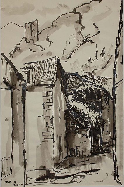 Alfred Heller (1924-2012), Zeichnung, ohne Datum