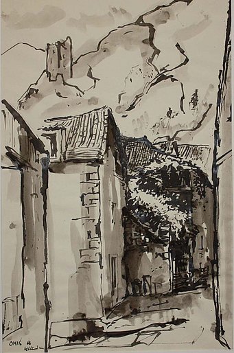 Alfred Heller (1924-2012), Zeichnung, ohne Datum