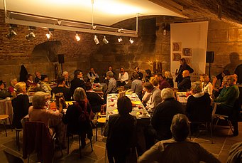 Großes Interesse fand das diesjährige Erzählcafé "Hopfen & Malz"