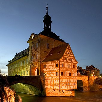 Das Alte Rathaus öffnet - ebenso wie viele andere Museen in Stadt und Region Bamberg am 15. Oktober zur 5. Museumsnacht seine Pforten!