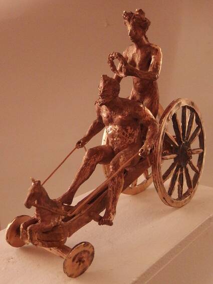 'Ich bin nicht Peter Maser' von Adel Heil, Bronze, 2019 © Adel Heil