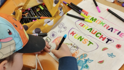 Demokratie braucht Kunst, Foto: Eleonora Cagol © Museen der Stadt Bamberg