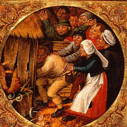 Pieter Breughel d.J., Der bestrafte Wüstling, nach 1616